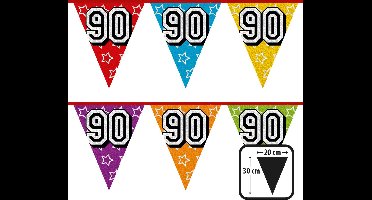 Boland - Holografische vlaggenlijn - Regenboog