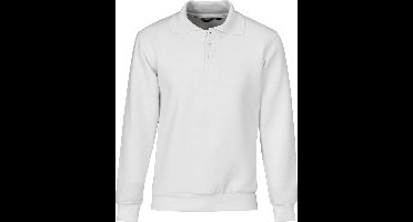 STØRVIK Napoli Polo Sweater - 4 Seizoenen - Schilderstrui Heren - Maat 3XL - Wit