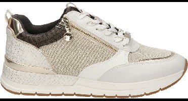 Tamaris Sneaker - Vrouwen - Wit/goud - Maat 38