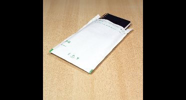 Raadhuis luchtkussenenvelop - 240x350mm - F16 - met plakstrip - wit - 100 stuks - RD-306616