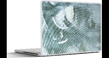 Laptop sticker - 10.1 inch - Acrylverf - Abstract - Design - 25x18cm - Laptopstickers - Laptop skin - Cover