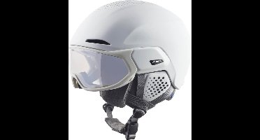 Alpina Alto V Skihelm Met Vizier | White Matt | Varioflex  S1-S2 | Maat: 55 - 59 cm