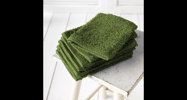 De Witte Lietaer Washandjes Helene Cactus 15 x 21 cm - 6 stuks - Katoen