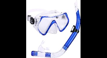 Atlantis Hawaï Combo - Snorkelset - Duikbril - Snorkel - Volwassenen - Blauw