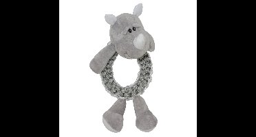 Zoo friends Rain neushoorn ring 32x19x10cm grijs