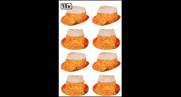 18x Bier kojak hoed one size