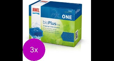 Juwel Bioplus Fine One - Filtermateriaal - 3 x Blauw 2 stuks
