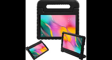 Hoes geschikt voor Samsung Galaxy Tab A 10.1 2019 - Kinder Back Cover Kids Case Hoesje Zwart