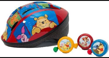 Widek Fietshelm Kind Winnie The Pooh Rood Maat 48-54 Cm