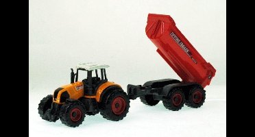 Jonotoys Tractorset Kunststof/diecast 6-delig
