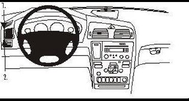 Brodit PDA/GPS/mobiele telefoons accessoires ProClip