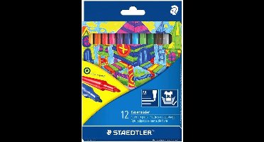 Staedler 12 viltstiften