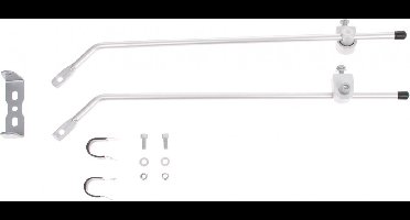 Vwp Bevestigingsmateriaal Achterdrager Zilver