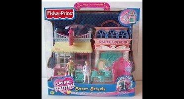 Fisher Price Candy shop en Dance studio - VINTAGE - 74923/75316-02