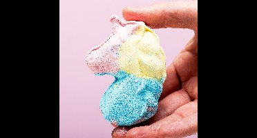 Fizzy Bad Bruisbal Unicorn 8x3cm - Met snoepgeur en knallende kleuren