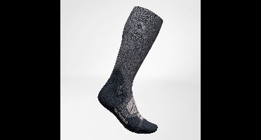 Bauerfeind Outdoor Merino Compression Socks, Men, Lava Grey, 42-45, S - 1 Paar