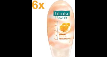 Palmolive Naturals - Nutra Fruit - Mandarijn - Douchegel - 6x 200ml - Voordeelverpakking