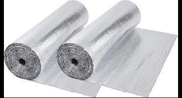 Benson Radiatorfolie - 2x - 250 x 45 cm - aluminium - energiebesparende isolatiefolie