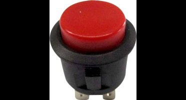 TRU COMPONENTS 1587760 TC-R13-527B-02RT Drukschakelaar 250 V/AC 6 A 1x aan/uit Continu 1 stuk(s)