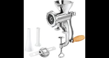 Metaltex Vleesmolen Jack, aluminium, maat 8