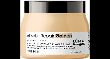 L’Oréal Professionnel Absolut Repair Golden Mask – Herstelt fijner, beschadigd haar - Serie Expert – 500 ml