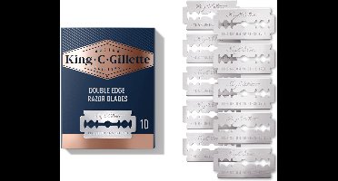 King C. Gillette Double Edge Safety Razor - 10 Navulmesjes