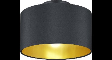 TRIO HOSTEL - Plafonniere - Mat zwart - E14 - Binnenverlichting