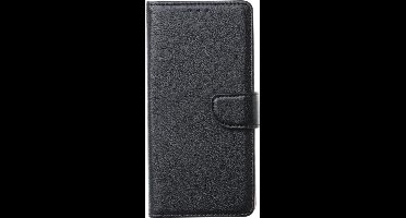 LuxeBass Telefoon Wallet Bookcase voor Sony Xperia 10 III - Portemonnee telefoonhoesje voor Bankpassen - Hoesje voor Sony Xperia 10 III - Kunstleer - Siliconen Houder - Magnetische sluiten - Zwart - bookcase - boekhoesje - book case - boek hoesje