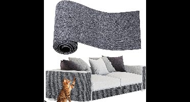 30x100cm Zelfklevende krabpaal voor katten, bankbeschermer, krabmat voor katten, bescherming voor katten, op maat te knippen, doe-het-zelf krabmat voor katten