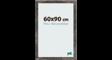 Your Decoration - Fotolijst 60x90 cm - MDF - Geoxideerd Metaal - Bologna