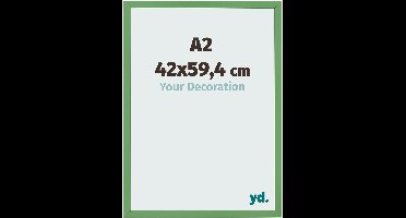 Your Decoration - Fotolijst A2 42x59,4 cm - MDF - Groen - Bologna