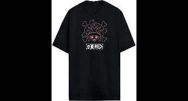 One Piece Chopper Heren Oversized T-shirt - zwart - S