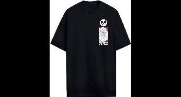 One Piece Doflamingo Heren Oversized T-shirt - zwart - M