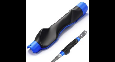 Golf Grip Trainer & Swing Training Aid – Correcte handpositie, verbeterde swingconsistentie en spiergeheugen – Golftrainingshulpmiddel voor oefenen en warming-up voor de ronde - blauw