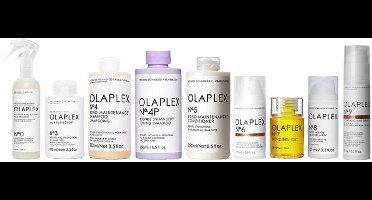 OLAPLEX Blond haar pakket No.0 + 3 + 4P + 5 + 6 + 7 + 8