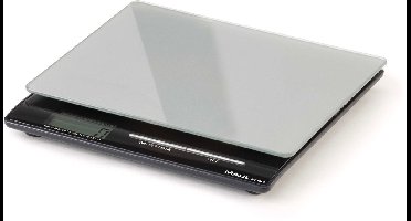 MAULsquare Brievenweger 5 kg - zilver - edelstaal|kunststof - 1 stuk - 17.9 x 18 x 2.3 cm - MAUL