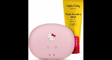 GESKE | SmartAppGuided™ Sonic Warm & Koel Masker | 8 in 1 | Kleur: Roze + gratis cosmetica