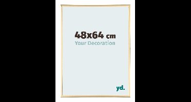 Your Decoration - Fotolijst 48x64 cm - Aluminium - Goud - Kent