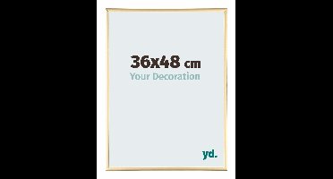 Your Decoration - Fotolijst 36x48 cm - Aluminium - Goud - Kent