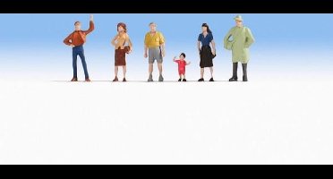 NOCH 38100 N Passanten. figuren Geverfd, Staand