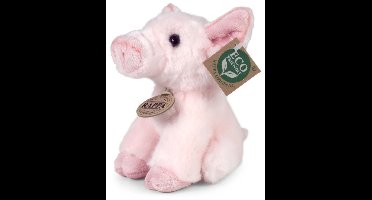 Rappa Eco Friendly Serie - Knuffel - Varkentje - 16 cm - Zacht Pluche