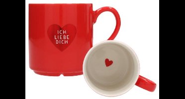 Depesche mok porselein Traumfrau 300 ml klassiek design.