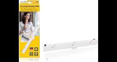 Schellenberg 46600 Universele raamventilator Passieve ventilatie voor het raamkozijn, wit