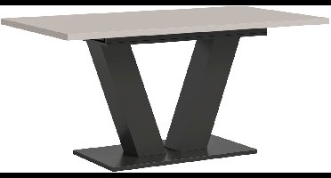 xonox.home Eettafel Motion grijs imitatie/ kasjmier imitatie B/H/D: 150x76x90 cm