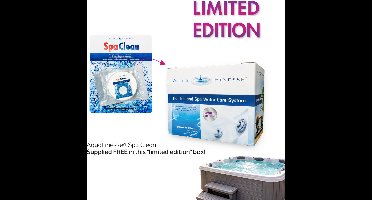 Aquafinesse spa actie : gratis Spa Clean tablet ! Limited edition.