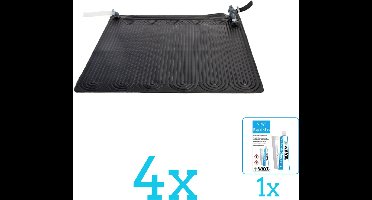 Intex Solar Mat - Zwembad Verwarming - 28685 - Volumebundel - Solar Mat - 4-delig