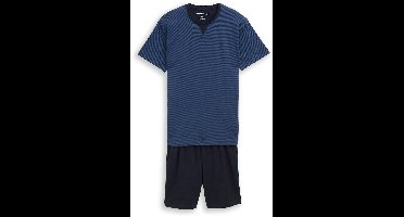 Tom Tailor - Pyjama set met strepenpatroon - Maat 48 - blue stripe