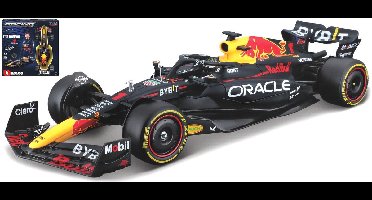 Bburago Red Bull Racing RB19 - #1 Max Verstappen - Formule 1 2023 - wereldkampioen bouwpakket - schaalmodel - modelauto - schaal 1:24