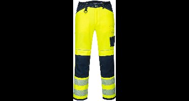 Portwest PW3 Hi-Vis Broek PW340 - Geel/Marine - 30