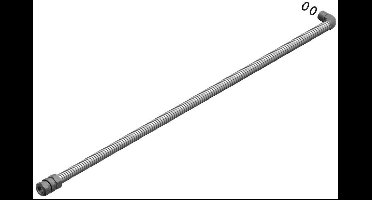BOSCH Aansluitpijp VL/RL SKT kpl everp, 63045259